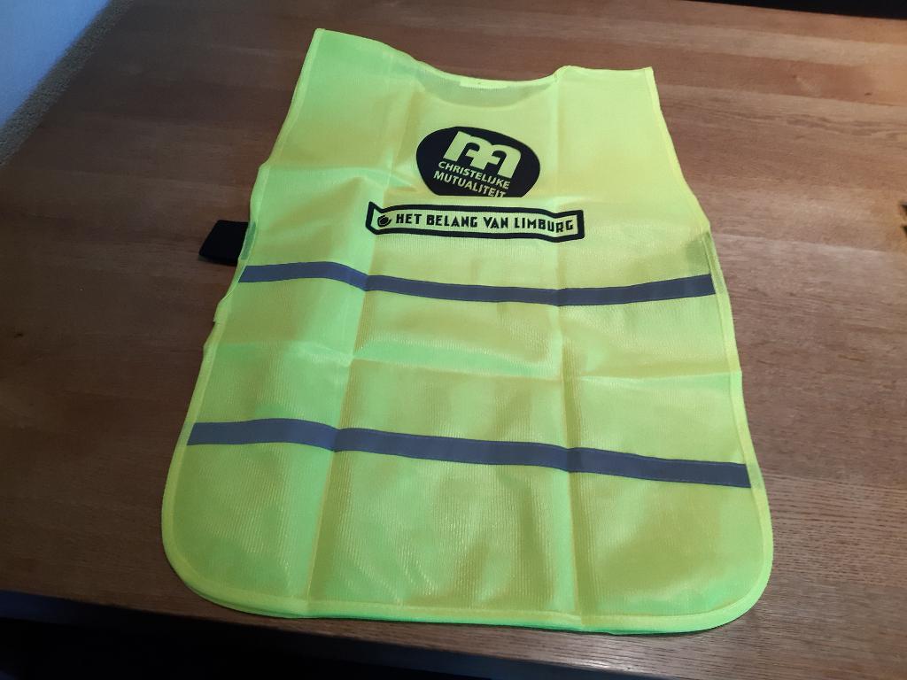 fluovestje cm en belang van limburg, Ophalen, Nieuw