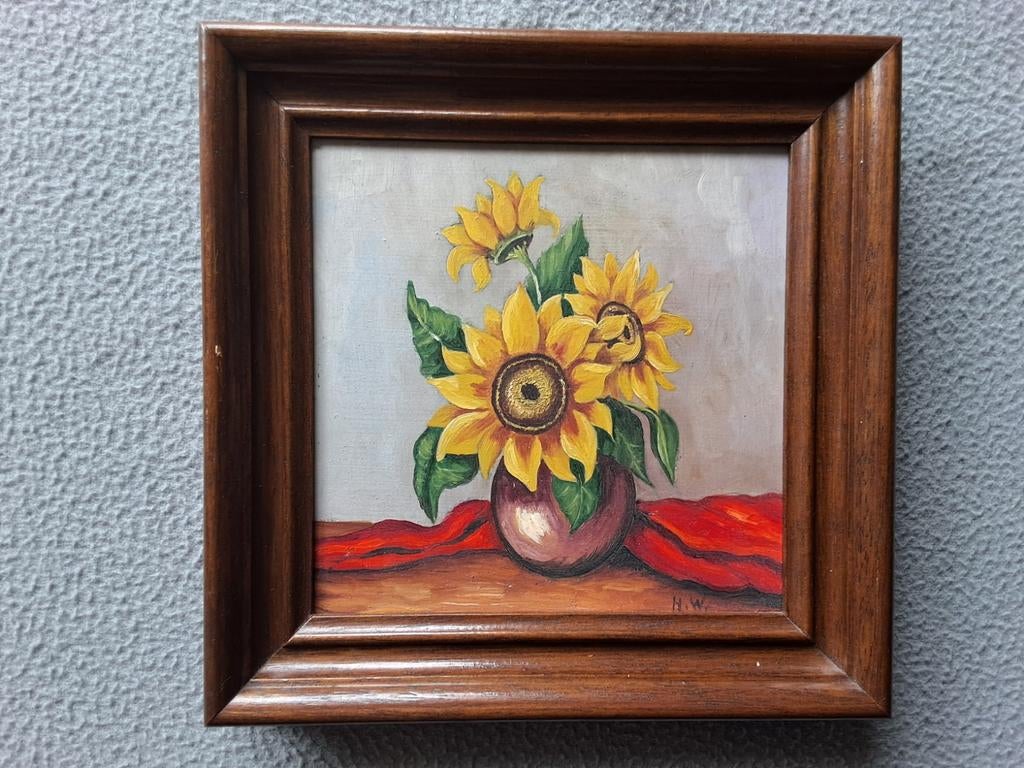 Klein schilderijtje, Ophalen of Verzenden