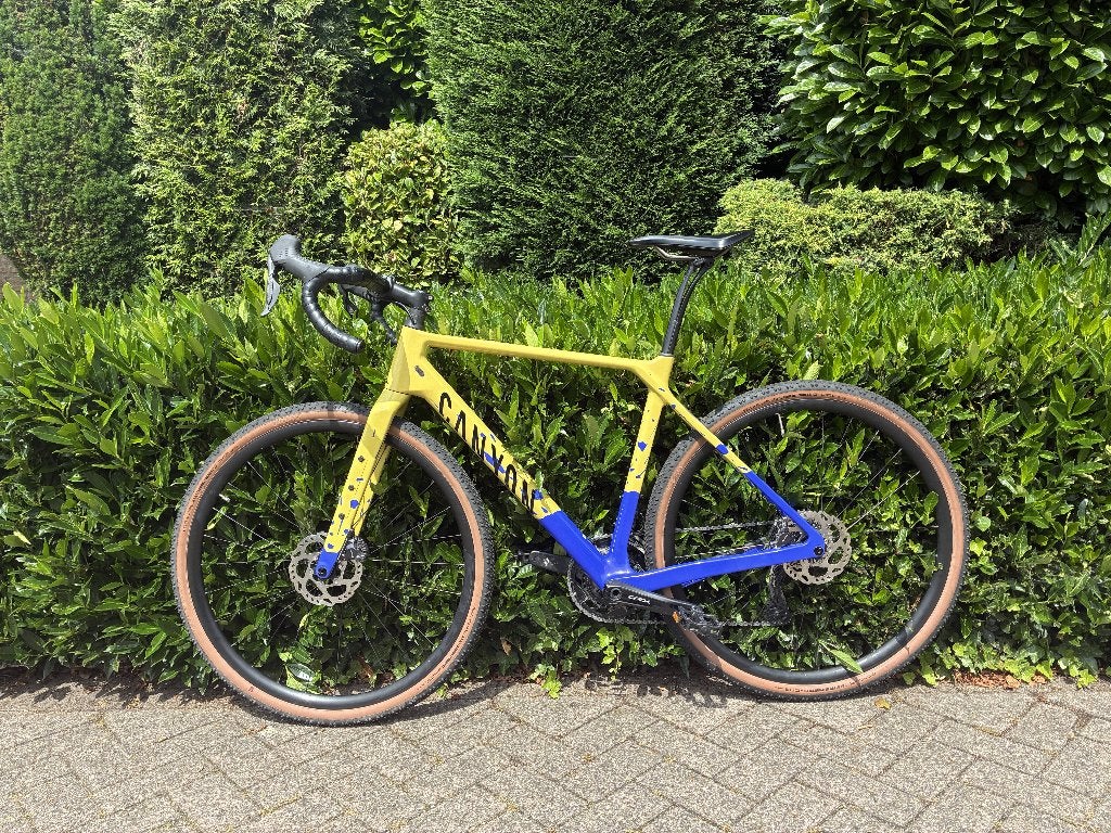 Canyon Grizl CF SLX 8 Di2 GRC Gravel upgrade Vermogensmeter, Fietsen en Brommers, Fietsen | Racefietsen, 28 inch, Carbon, Heren