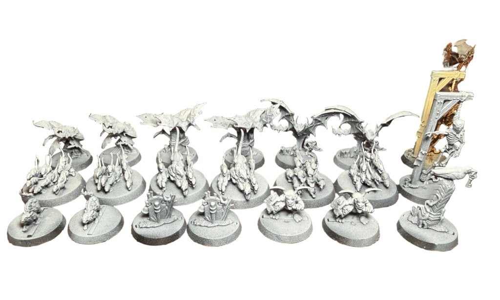 Warhammer Cursed City Corpse Rats Bat Swarms and Objectives, Hobby en Vrije tijd, ., Warhammer, Ophalen of Verzenden, Zo goed als nieuw