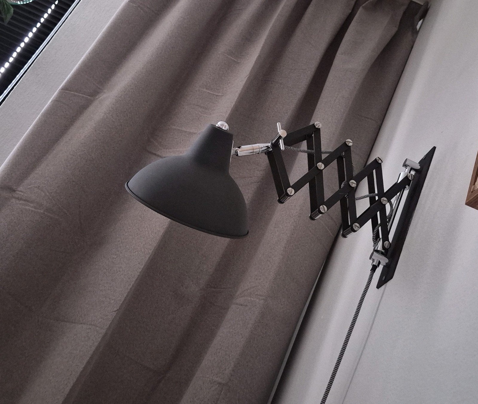 industriële wandlamp, Huis en Inrichting, Lampen | Wandlampen, Ophalen, Zo goed als nieuw