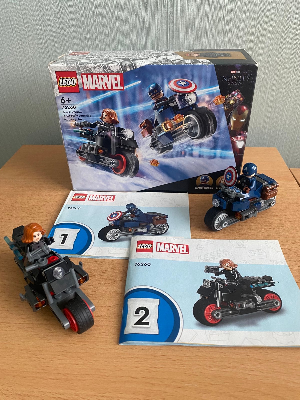 Lego Marvel, Black Widow & Captain America, Ophalen of Verzenden, Zo goed als nieuw