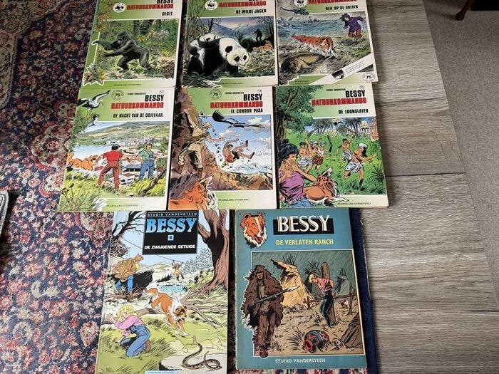 Bessy. 8 Albums. Softcovers, zie de foto ' s voor de nummers, Boeken, Stripboeken, Meerdere stripboeken, Ophalen of Verzenden