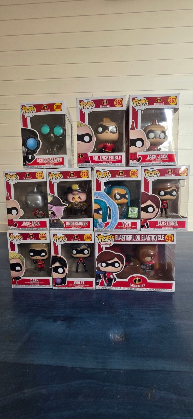 Funko Pop! The Incredibles 2 Collectie (8 stuks), Ophalen, Nieuw