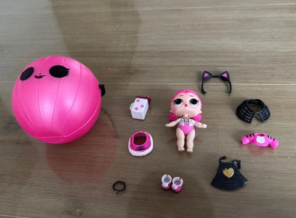 Roze LOL Bal met Accessoires, Ophalen of Verzenden, Gebruikt, Overige typen