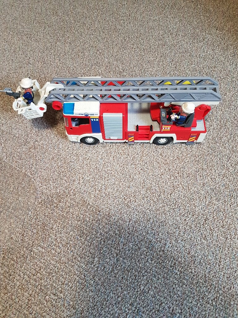 vintage playmobil brandweerwagen 4512., Ophalen of Verzenden, Zo goed als nieuw