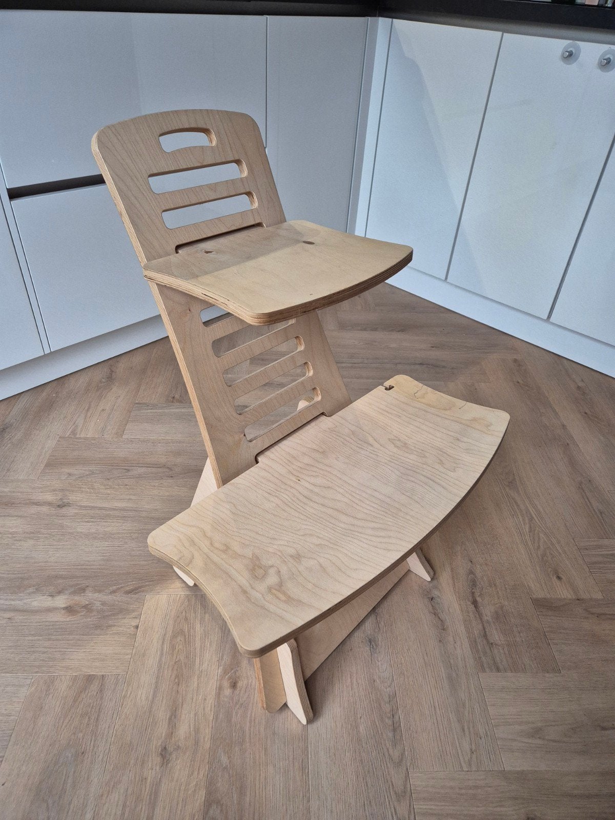 Verstelbaar Zit-sta Bureau - Ergonomisch en Modern, Huis en Inrichting, Bureaus, Ophalen, Zit-sta bureau, Opzetstuk, Hout