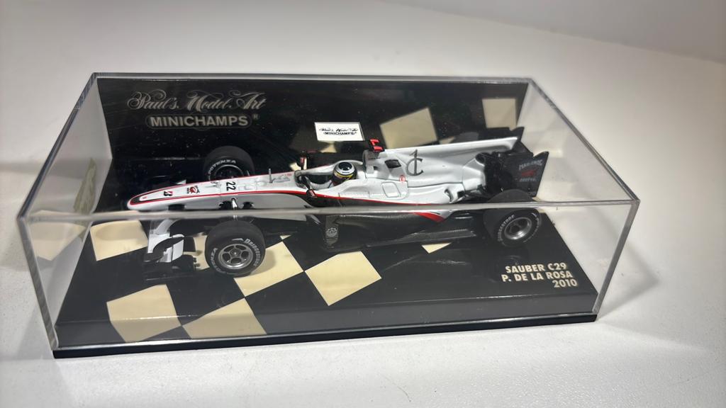 F1 sauber c29 p.de la rosa 2010 minichamps 1.43, Auto, Ophalen of Verzenden, MiniChamps, A