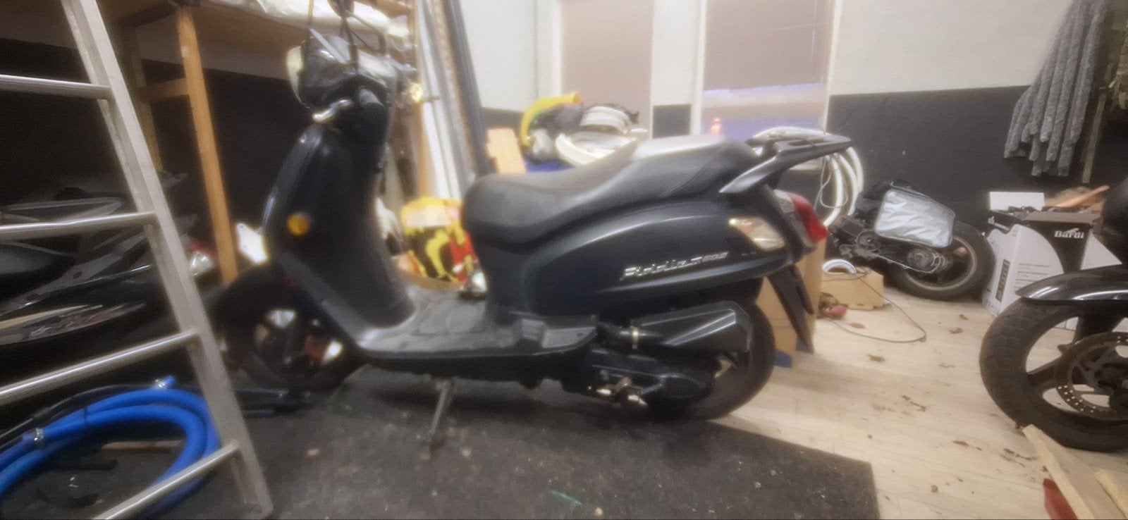 sym fiddle 2 euro 4 blauw kenteken vastgelopen blok, Ophalen, Gebruikt, SYM, Benzine