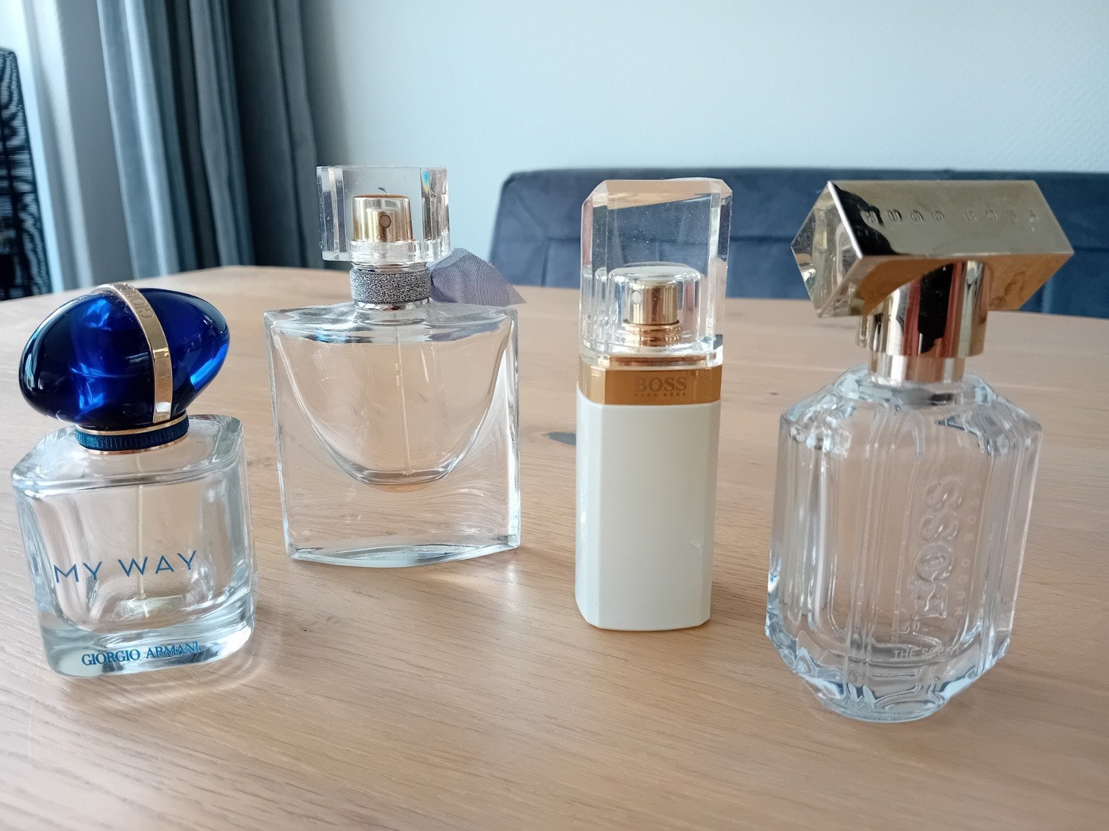 Parfumflesjes leeg, Verzamelen, Ophalen of Verzenden, Gebruikt, Parfumfles