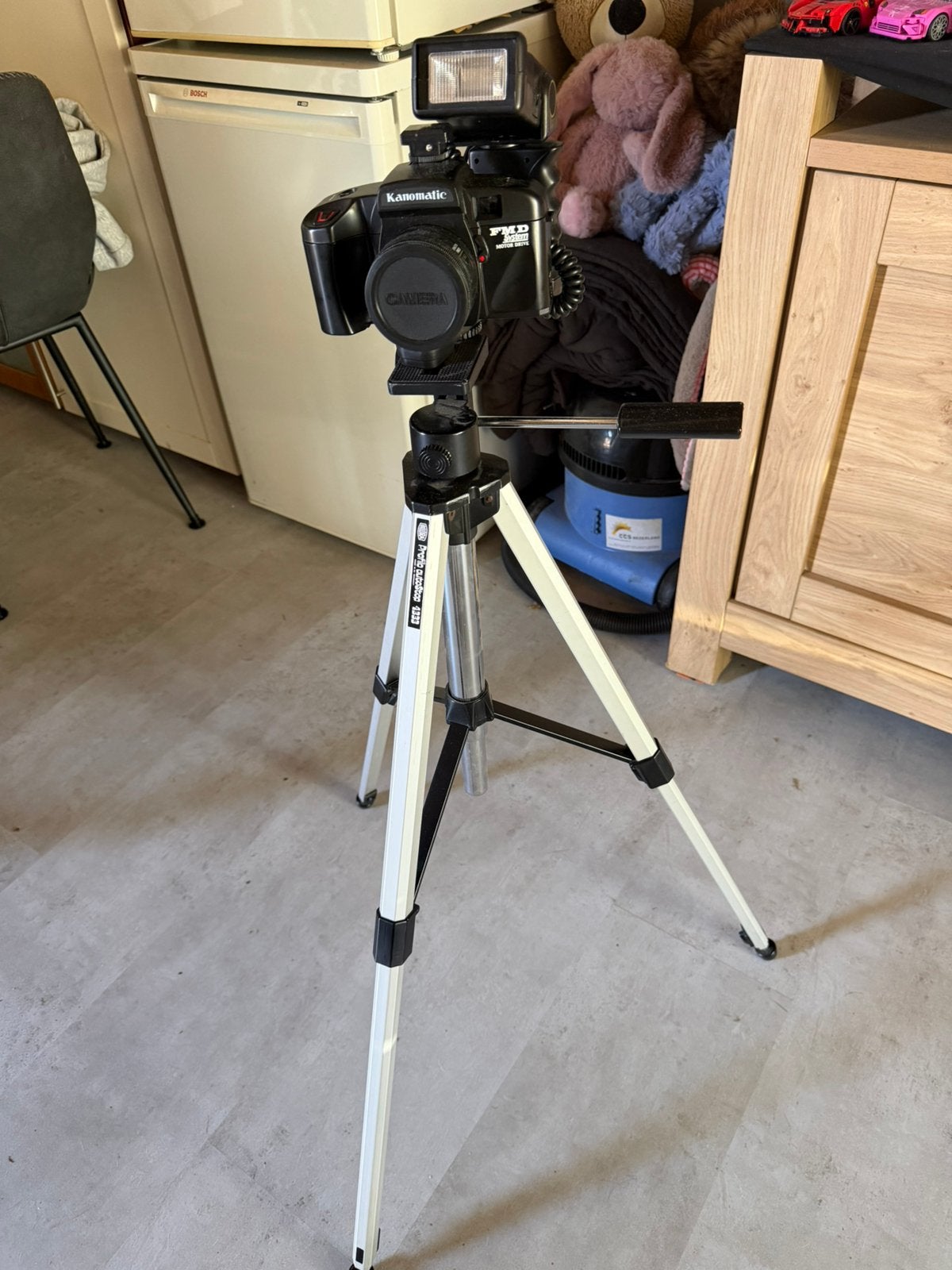 Kanomatic camera!, Ophalen of Verzenden, Zo goed als nieuw, Driepoot