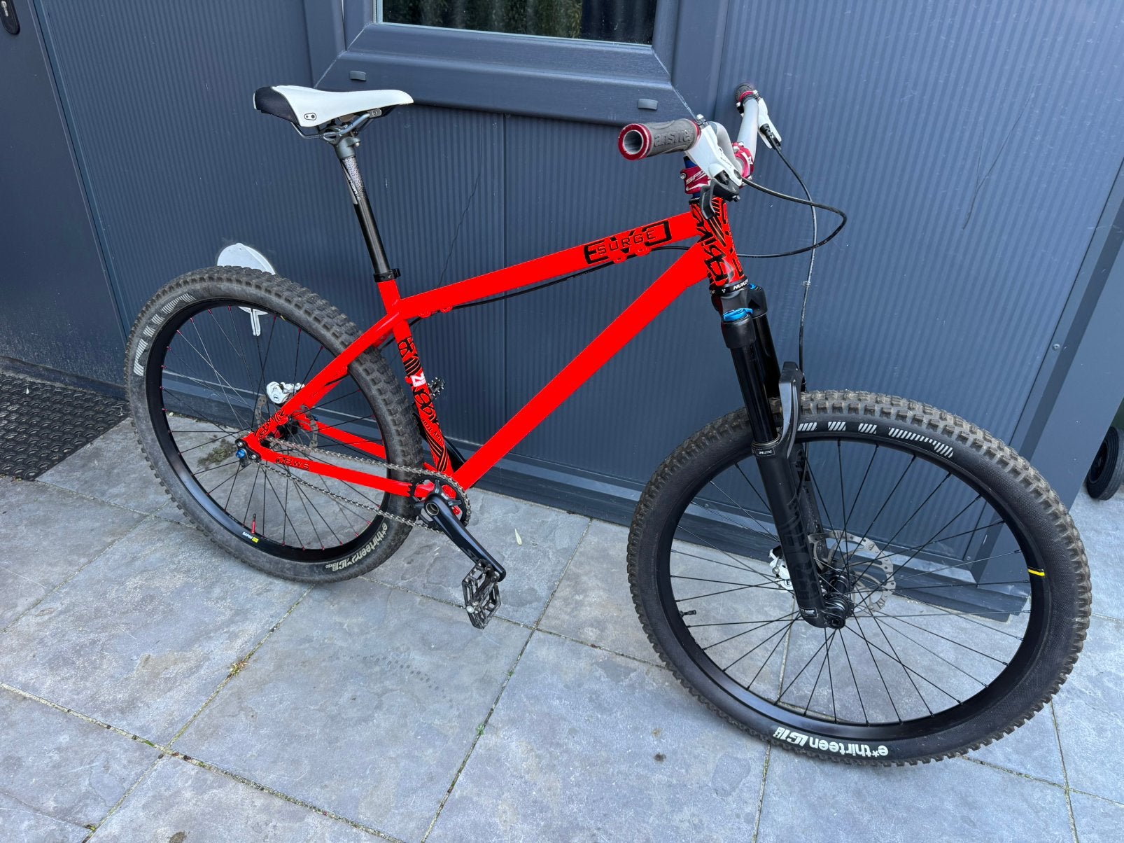 Singlespeed MTB NSBikes EVO Surge framemaat L, Hardtail, Zo goed als nieuw, Schijfrem, Ophalen
