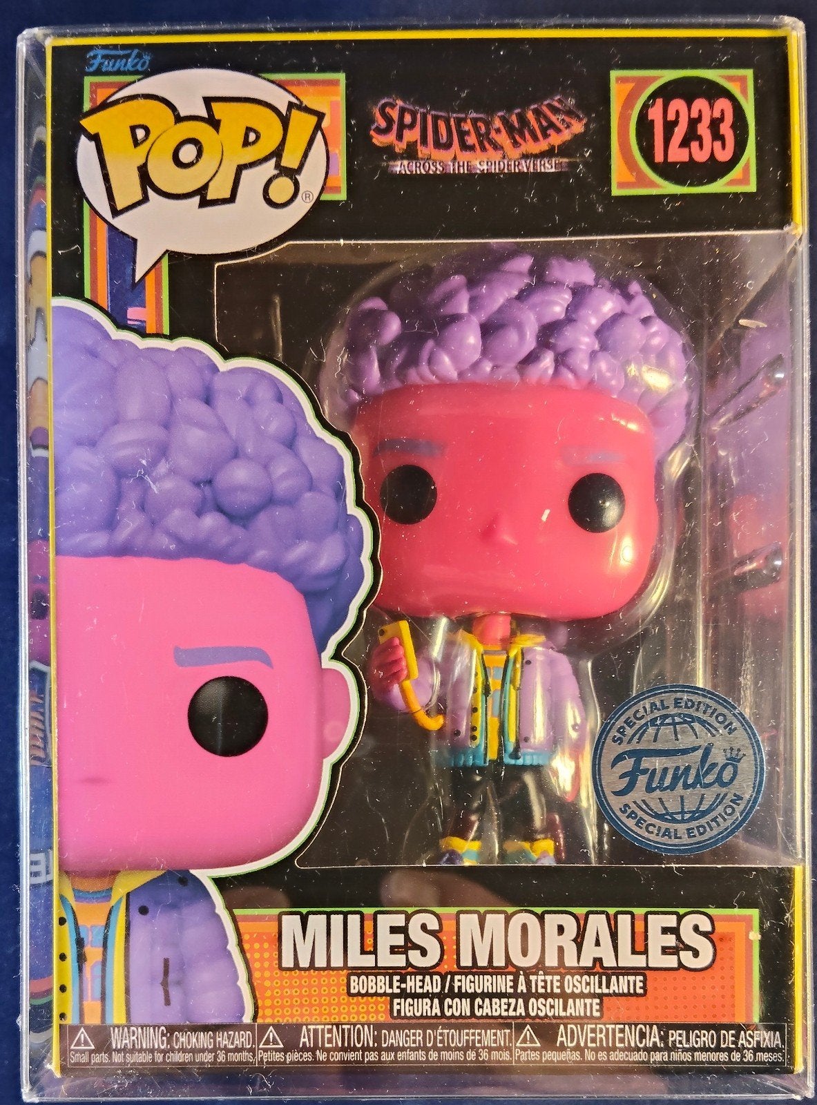 Funko Pop! Miles Morales #1233 Spider-Man Across the Spider-, Ophalen of Verzenden, Nieuw