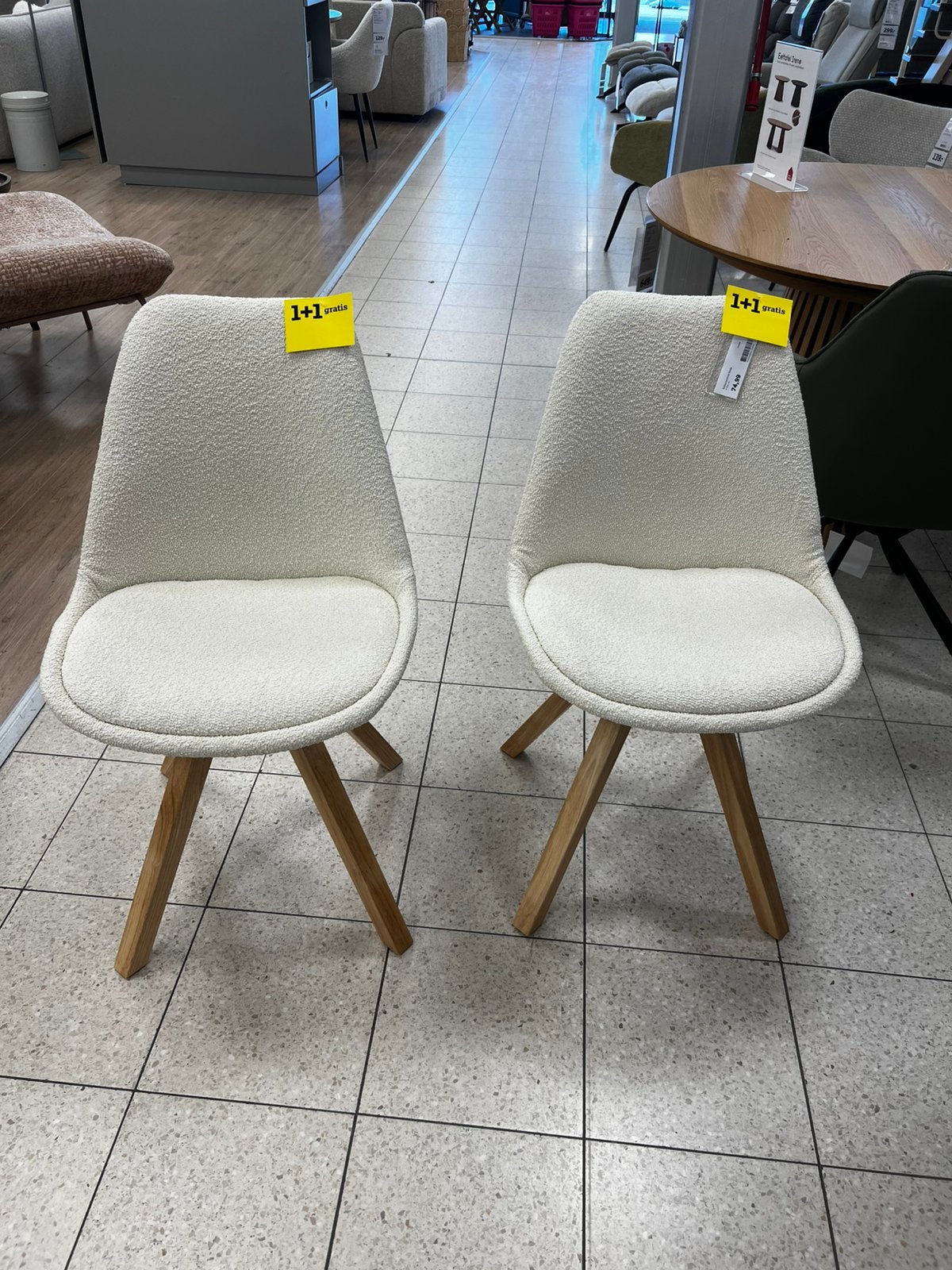 Eetkamerstoelen Senja, Ophalen, Overige kleuren, Nieuw, Stof