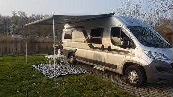 Buscamper Knaus te koop, Koelkast, Achteruitrijcamera, Fiat, Tot en met 2
