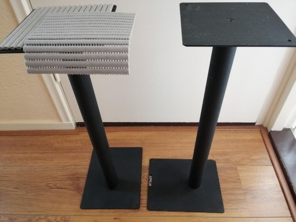 Apollo luidspreker stands spikes dempers platenspeler m6, Gebruikt, Ophalen of Verzenden, Bowers & Wilkins (B&W), Minder dan 60 watt