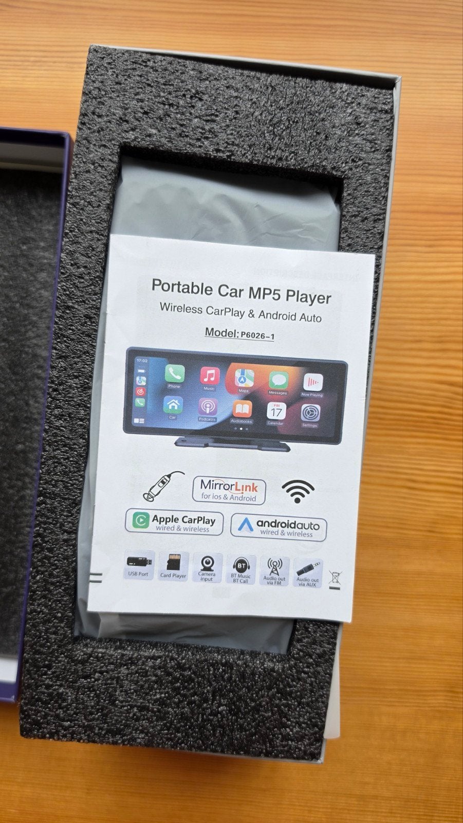 Nieuw Carplay Scherm | Apple & Android Carplay, Ophalen of Verzenden, Nieuw