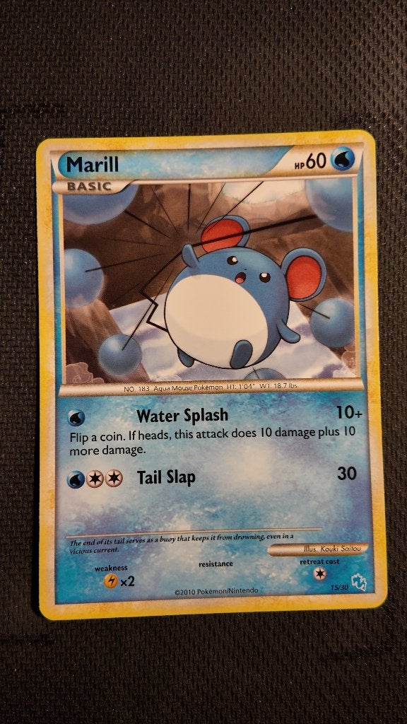 marill 15 trainer kit | Pokemon kaart, Ophalen, Zo goed als nieuw, Losse kaart