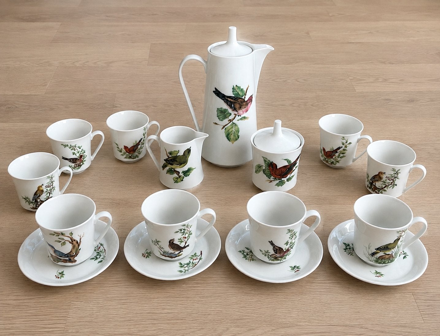 Villeroy & Boch Septfontaines “Birds of Paradise” servies, Huis en Inrichting, Keuken | Servies, Villeroy & Boch, Vintage, Ophalen of Verzenden