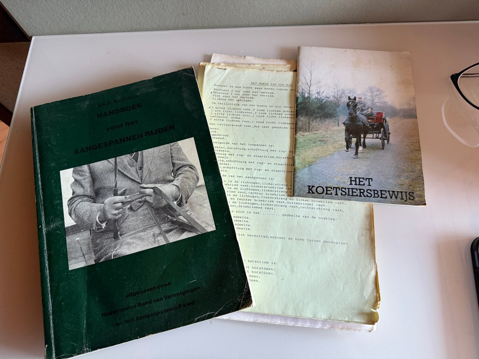 Handboek voor het Aangespannen Rijden - J.A.C. Bartels, Boeken, Ophalen of Verzenden, Gelezen