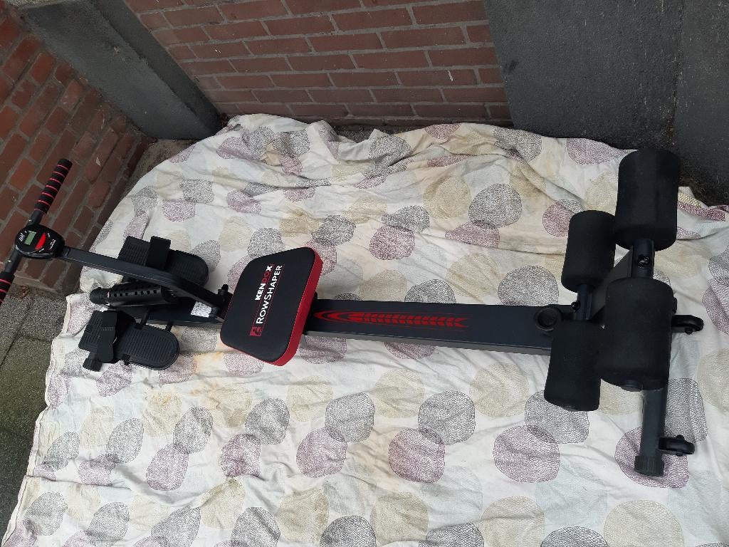 Kendox RowShaper - Roeiapparaat fitness roeitrainer jaar oud, Ophalen, Benen, Zo goed als nieuw, Metaal