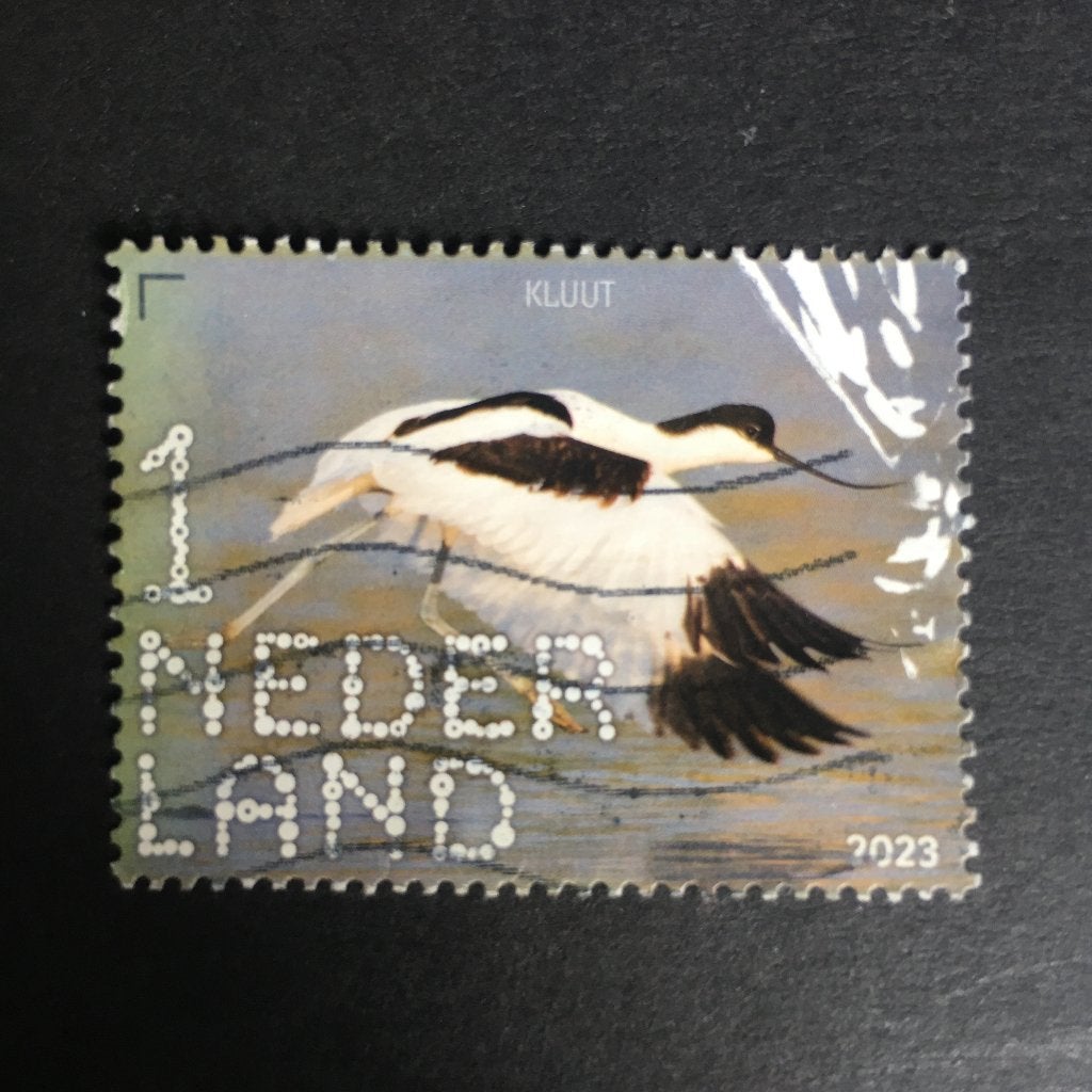 fjmm 2220 Nederland 2023 NVPH 4091 Skroks, Kluut - gestempel, Postzegels en Munten, Ophalen of Verzenden, Na 1940, Gestempeld