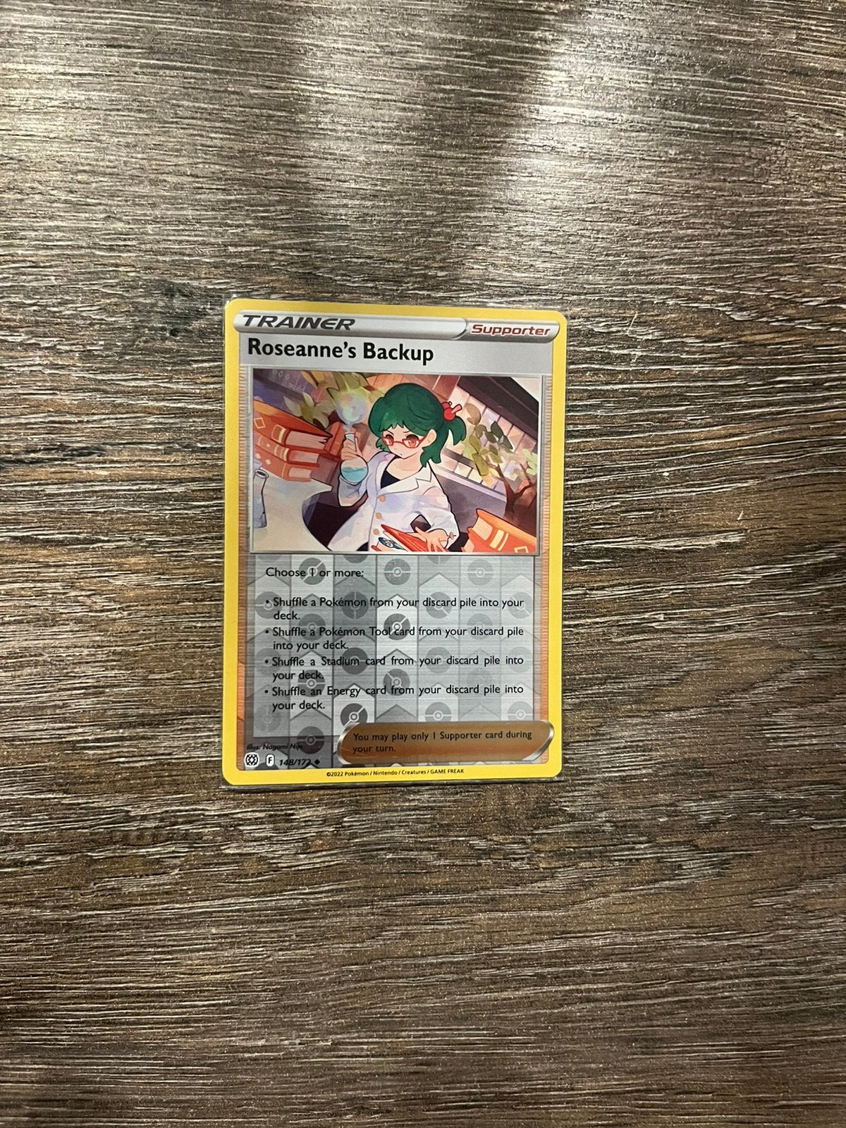 Roseanne’s Backup BRS 148/172 reverse holo, Ophalen of Verzenden, Zo goed als nieuw