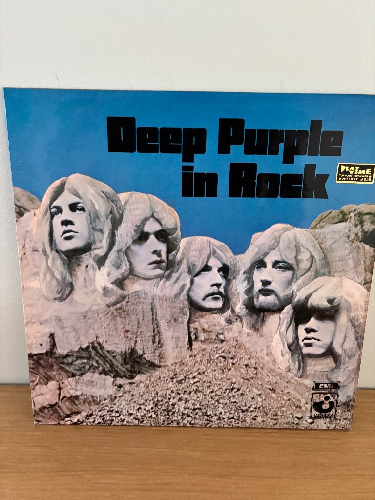 LP - Deep purple - Deep purple in rock, Gatefold hoes, Ophalen of Verzenden, Gebruikt, 12 inch