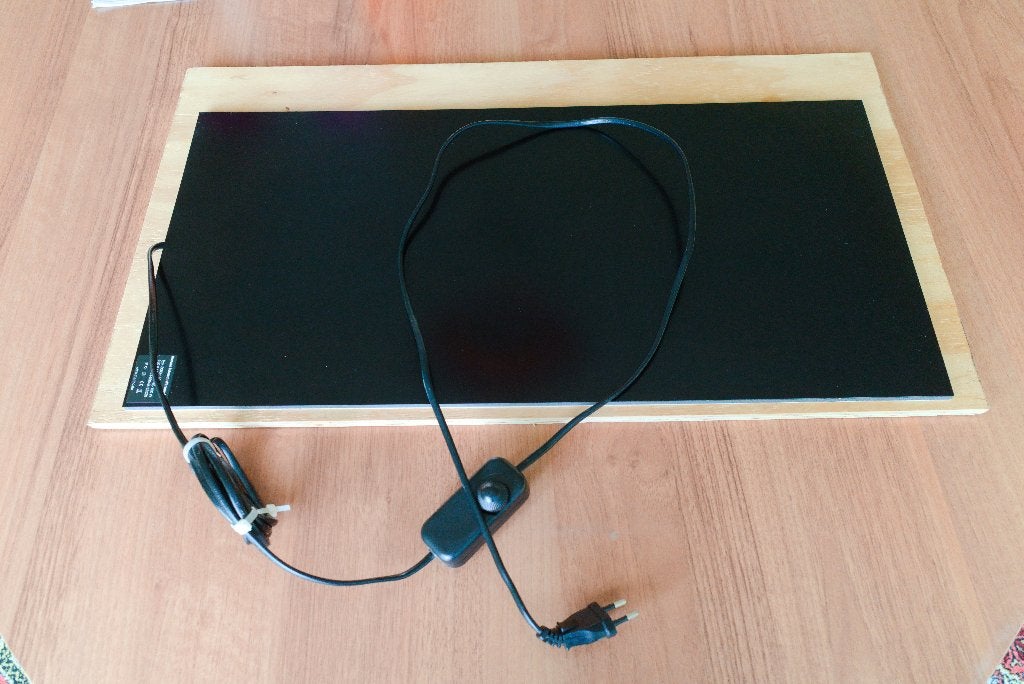 Infrarood verwarming 40-150W 60x90cm, Doe-het-zelf en Verbouw, Verwarming en Radiatoren, 30 tot 80 cm, Gebruikt, Overige typen
