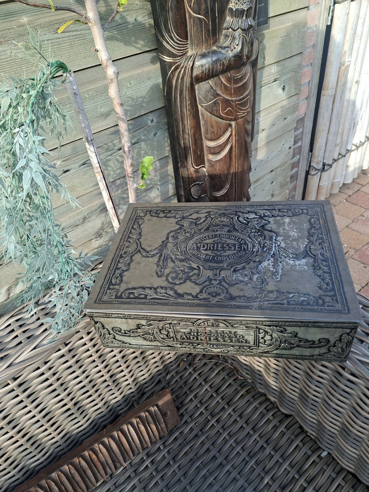 Antieke Driessen Chocolade Blikken Doos, Ophalen of Verzenden