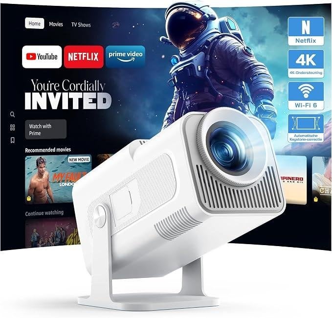 WOLFANG WP03 Mini-projector Full HD 1080P NIEUW!! NIEUW!!, Wolfang, ., LED, Nieuw
