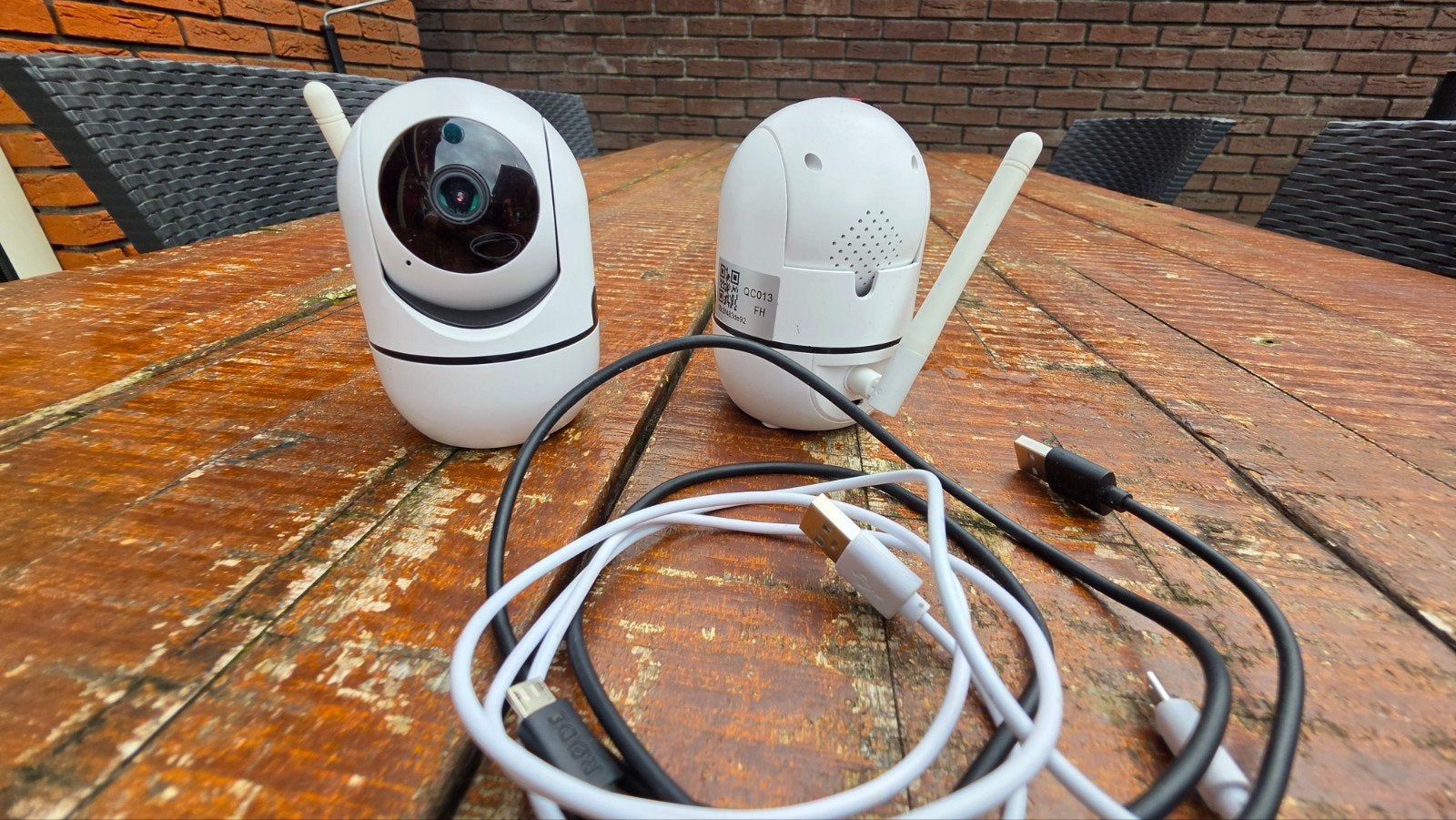 2x PTZ Camera Draadloos Speaker Microfoon & Auto Tracking, Ophalen of Verzenden
