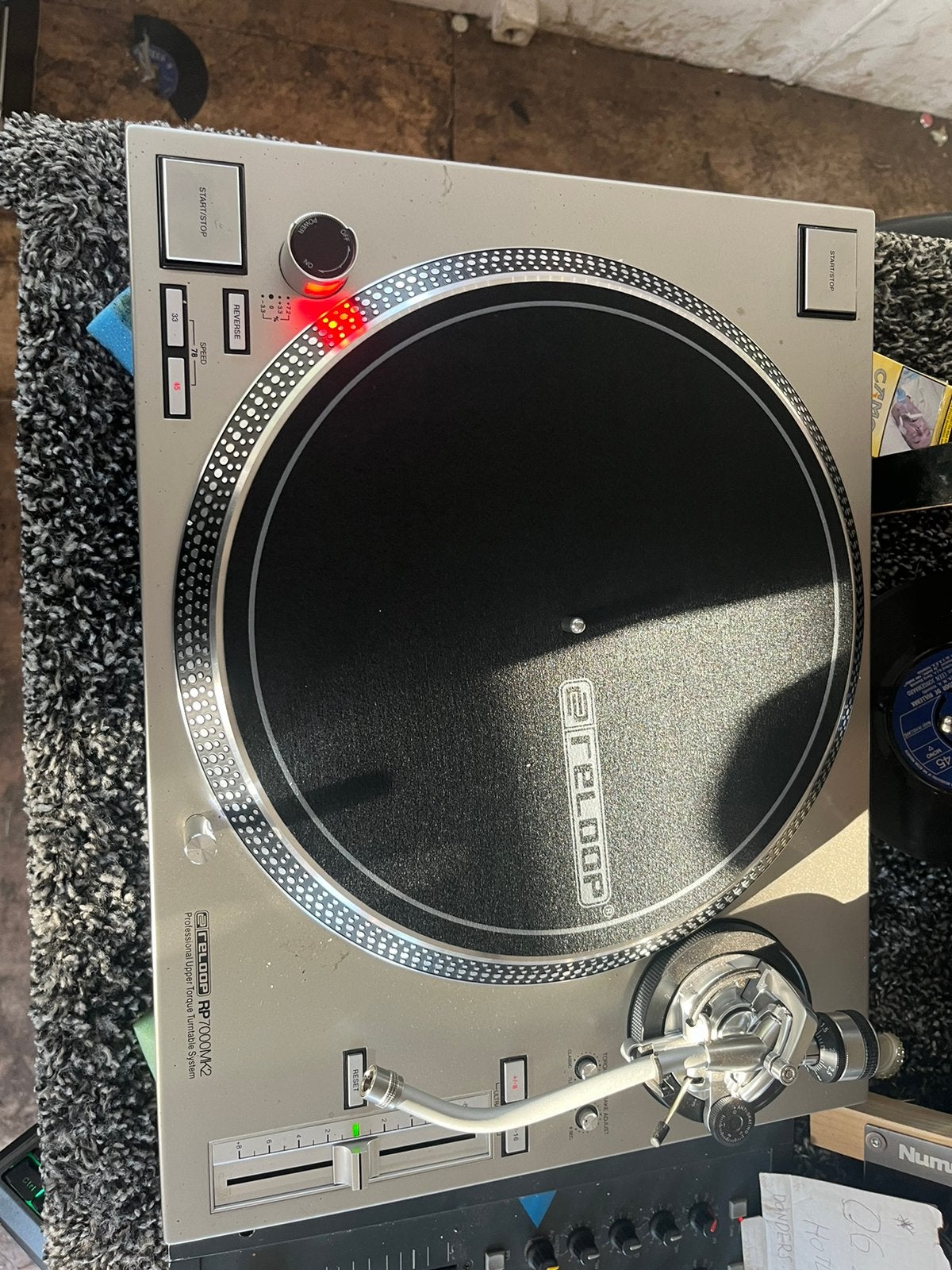 2x reloop rp7000 platenspelers, Ophalen of Verzenden, Zo goed als nieuw, Reloop