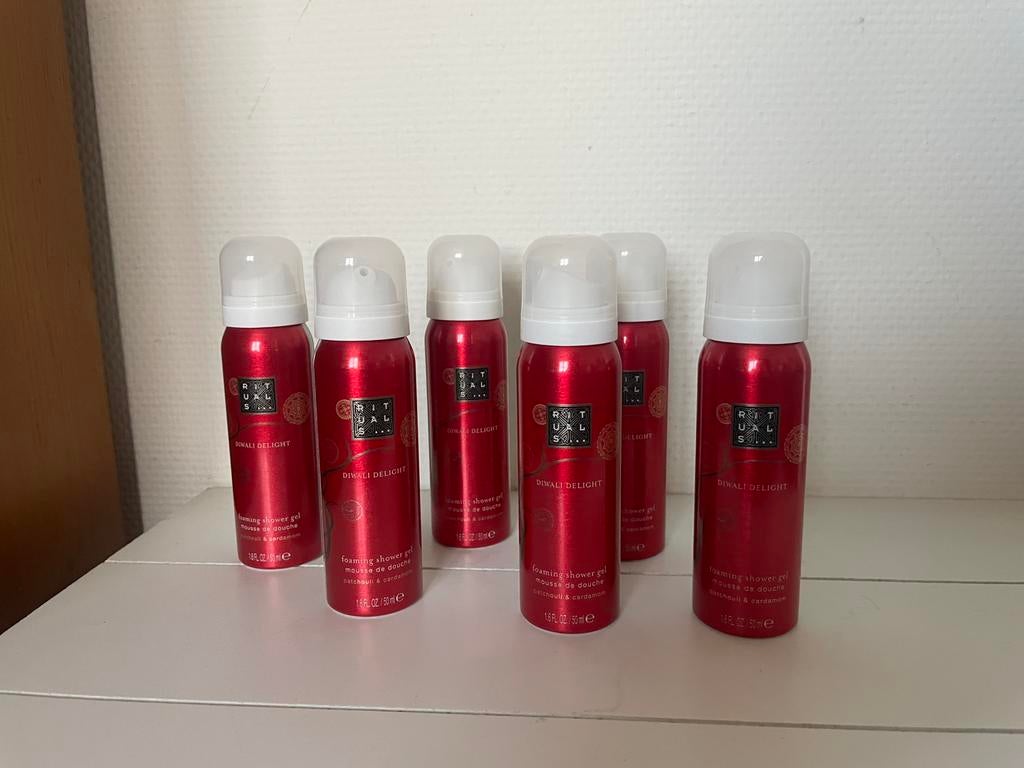Nieuw Rituals Diwali delight shower gel douchegel foam 6 st, Ophalen of Verzenden, Nieuw, Bad & Douche