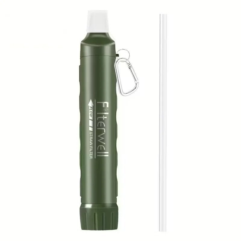 Filterwell Waterfilter 0,1 Micron Straw Model, Outdoorsportshop, Info@outdoorsportshop.nl, Filterwell, Nieuw
