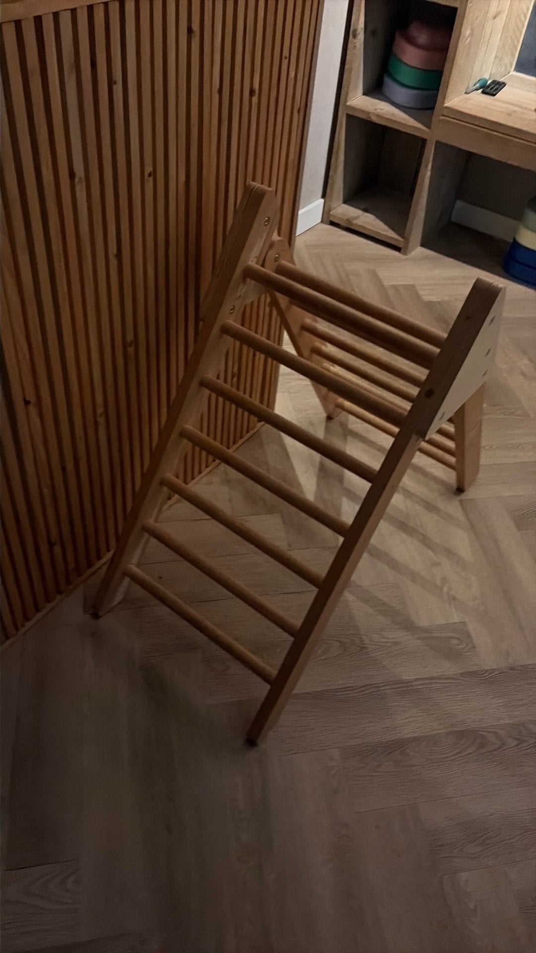 Houten Klimrek / Boog voor Kinderen leren klimmen en staan, Ophalen, Gebruikt, Klimwand