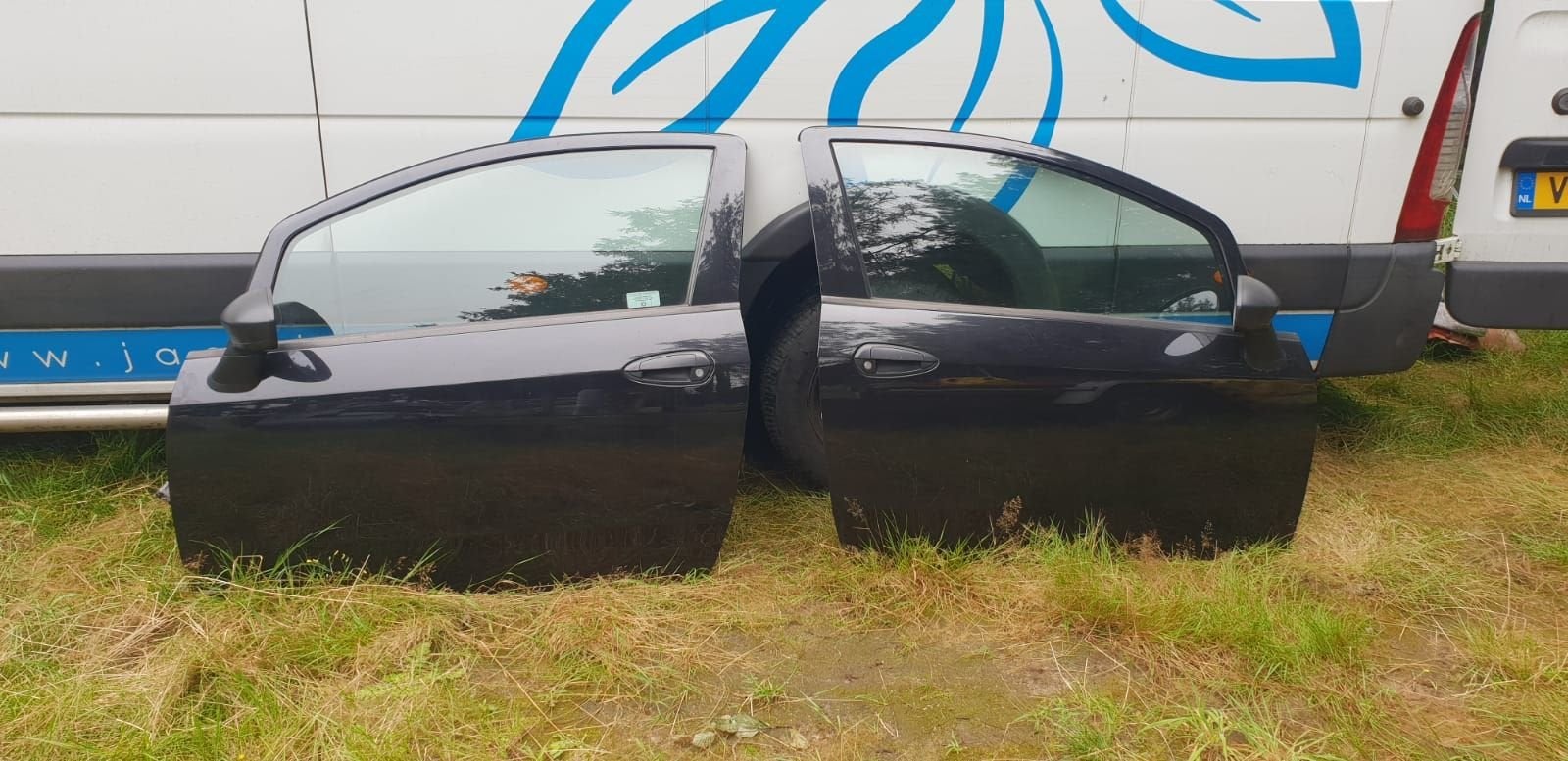 FIAT GRANDE PUNTO PORTIEREN LINKS+RECHTS BJ 2006 TOT 2010, Gebruikt, -, Deur, -