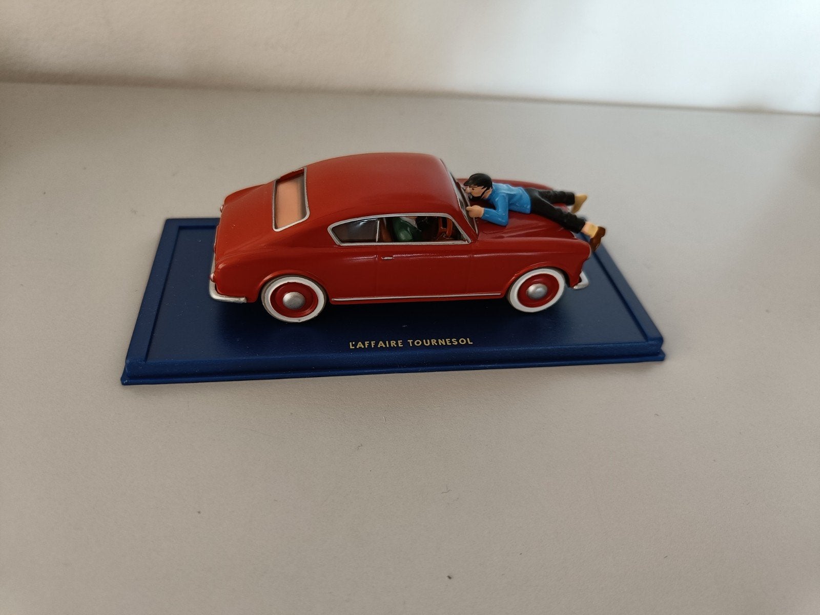 Kuifje auto Lancia Aurelia 1/43 - De Zaak Zonnebloem, Ophalen of Verzenden, Zo goed als nieuw, Auto, Overige merken