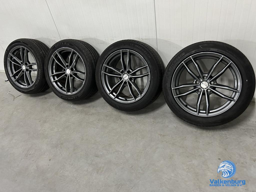 Renault Trafic Opel Vivaro 18 inch antraciet GMP Swan velgen, 18 inch, -, -, Banden en Velgen