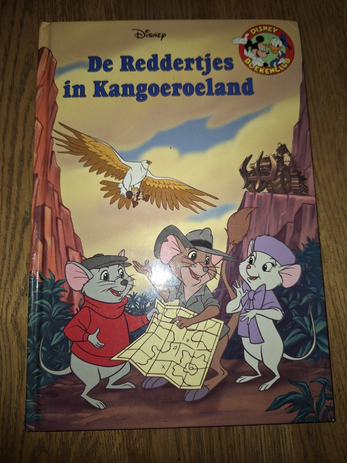 Disney Boekenclub: De Reddertjes in Kangaroeland, Boeken, Ophalen of Verzenden, Zo goed als nieuw, Sprookjes