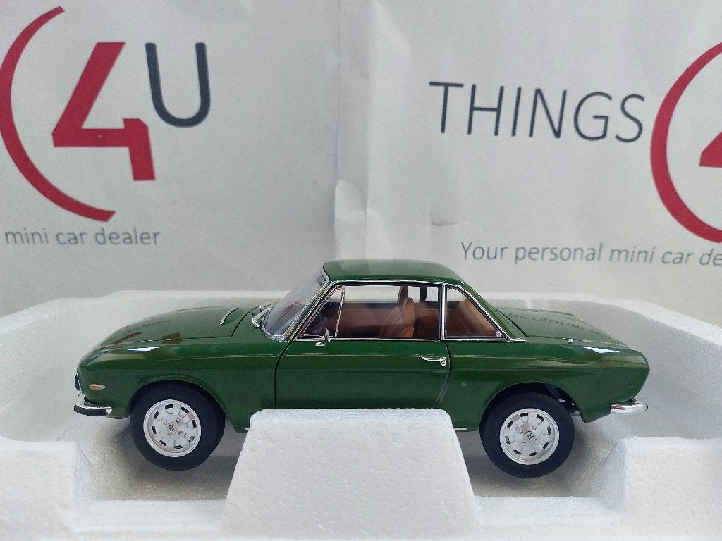 Norev 1:18 Lancia Fulvia 3 1975 Dublin groen nieuw, Ophalen of Verzenden, Nieuw, Auto, Norev