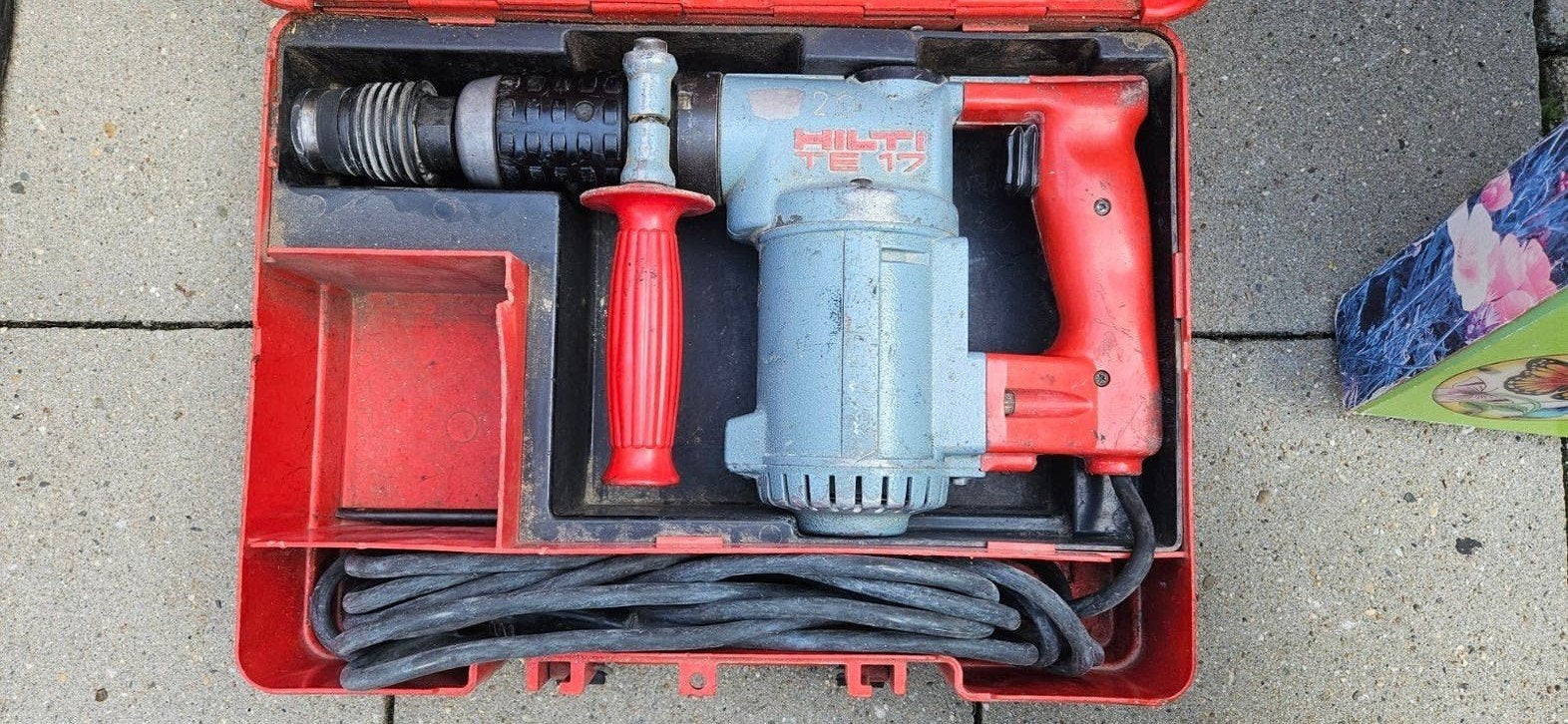 Hilti TE 17 Boorhamer in koffer - Krachtig en Betrouwbaar, Ophalen, Gebruikt, Boor- en/of Breekhamer, Klopboormechanisme