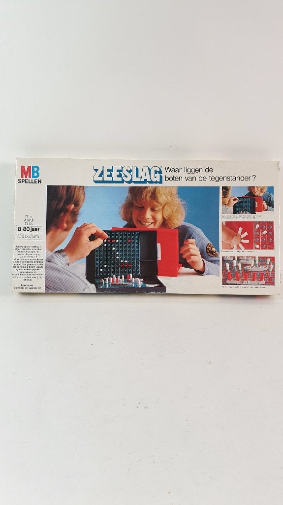 Zeeslag, vintage spel MB Spellen 1972, helemaal compleet 8C3