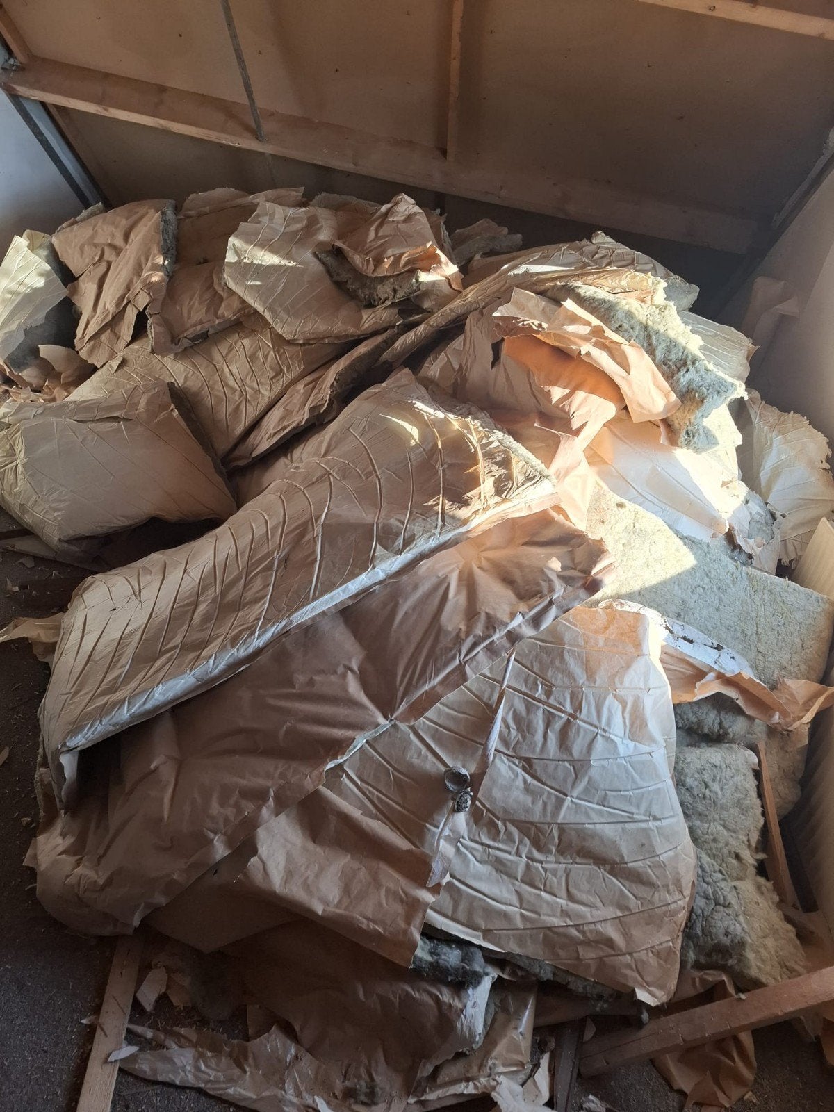 Gebruikte glaswol isolatie, Ophalen, 4 tot 8 cm, Gebruikt, 15 m² of meer