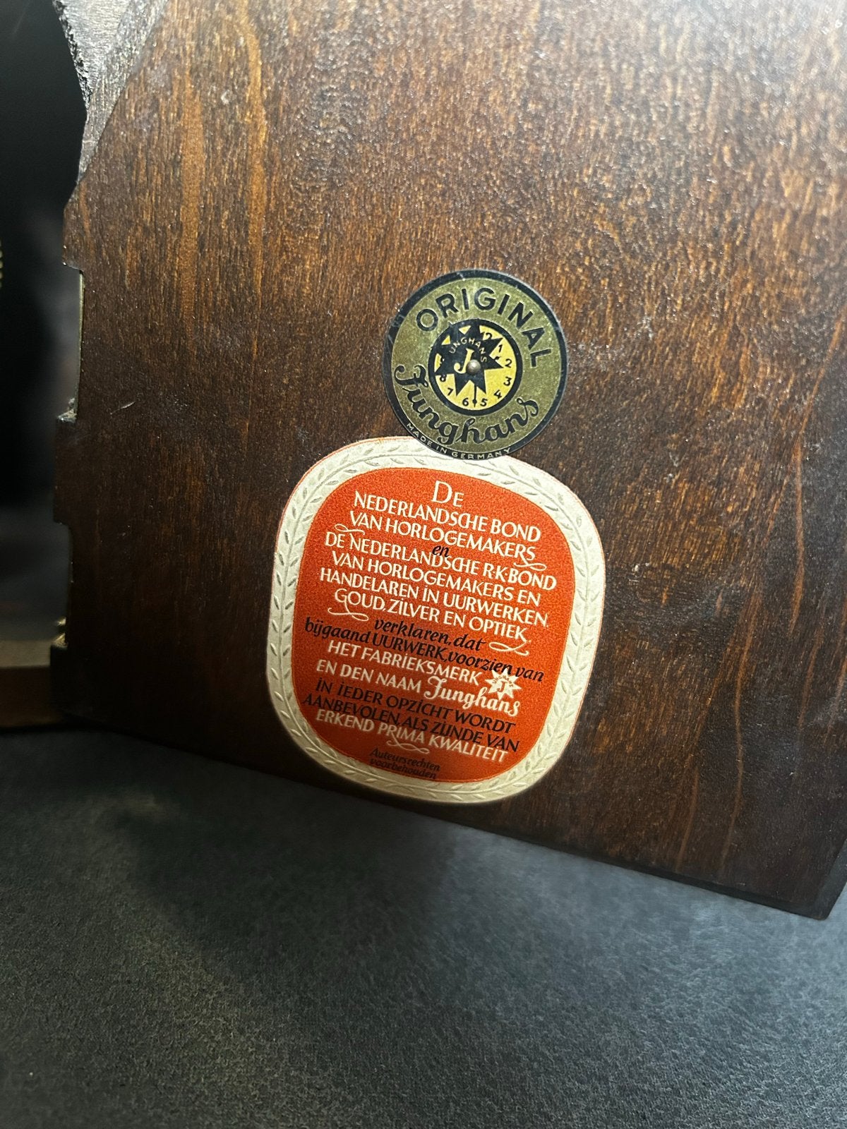 Foto 9 van Antieke Junghans pendule tafelklok uit 1913