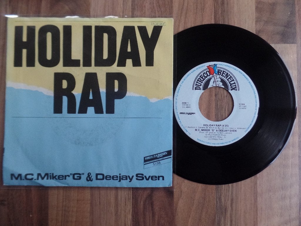 single M.C.Miker"G" & Deejay Sven – Holiday Rap, Cd's en Dvd's, Ophalen of Verzenden, Gebruikt, Pop
