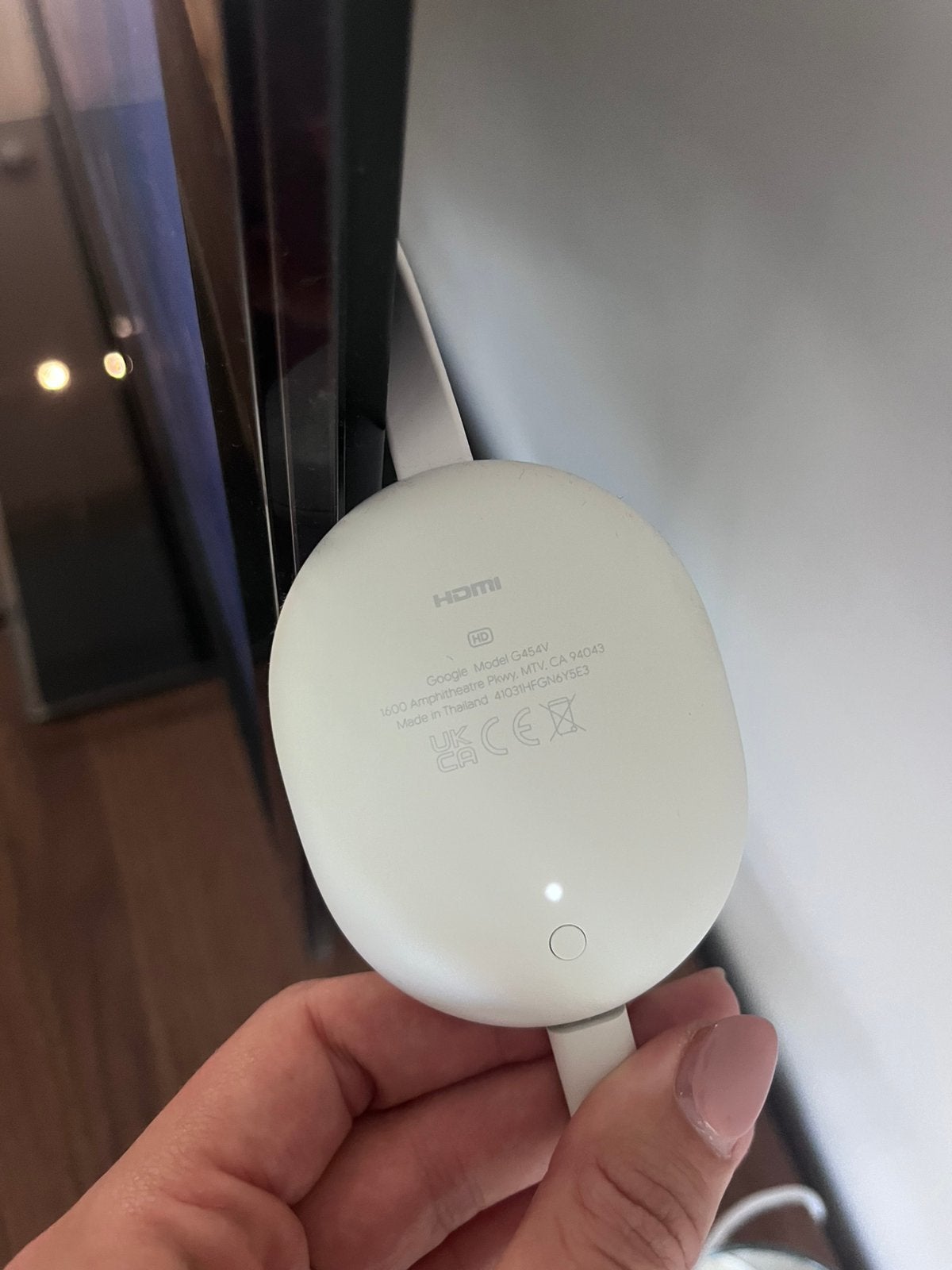 Google Chromecast HD, Audio, Tv en Foto, Mediaspelers, Ophalen of Verzenden, Zo goed als nieuw