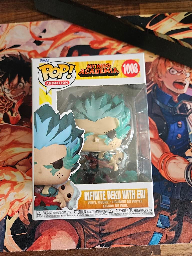 Funko Pop! My Hero Academia 1008 Infinite Deku with Eri, Ophalen of Verzenden, Nieuw