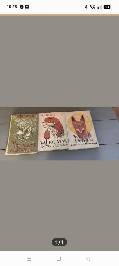 Hildebrand - Vos  3 boeken, Ophalen of Verzenden, Zo goed als nieuw