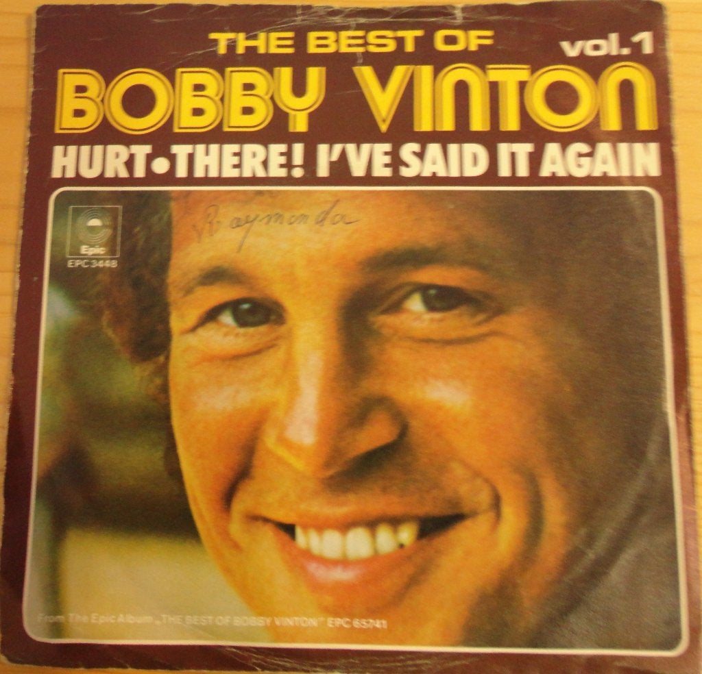 Bobby Vinton > Hurt, Ophalen of Verzenden, Gebruikt, 7 inch, Pop